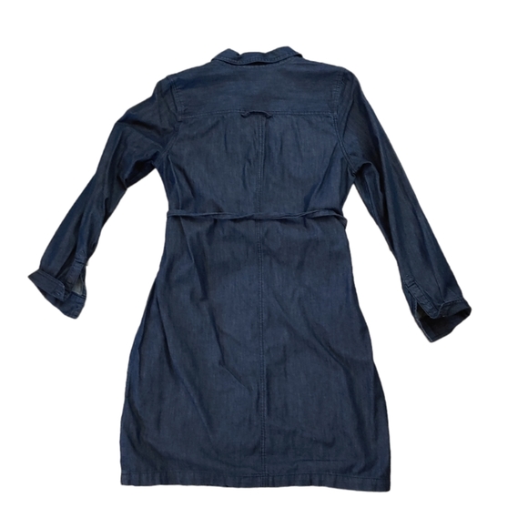 OLD NAVY | Denim Collared Button-Up Dress - Picture 4 of 5